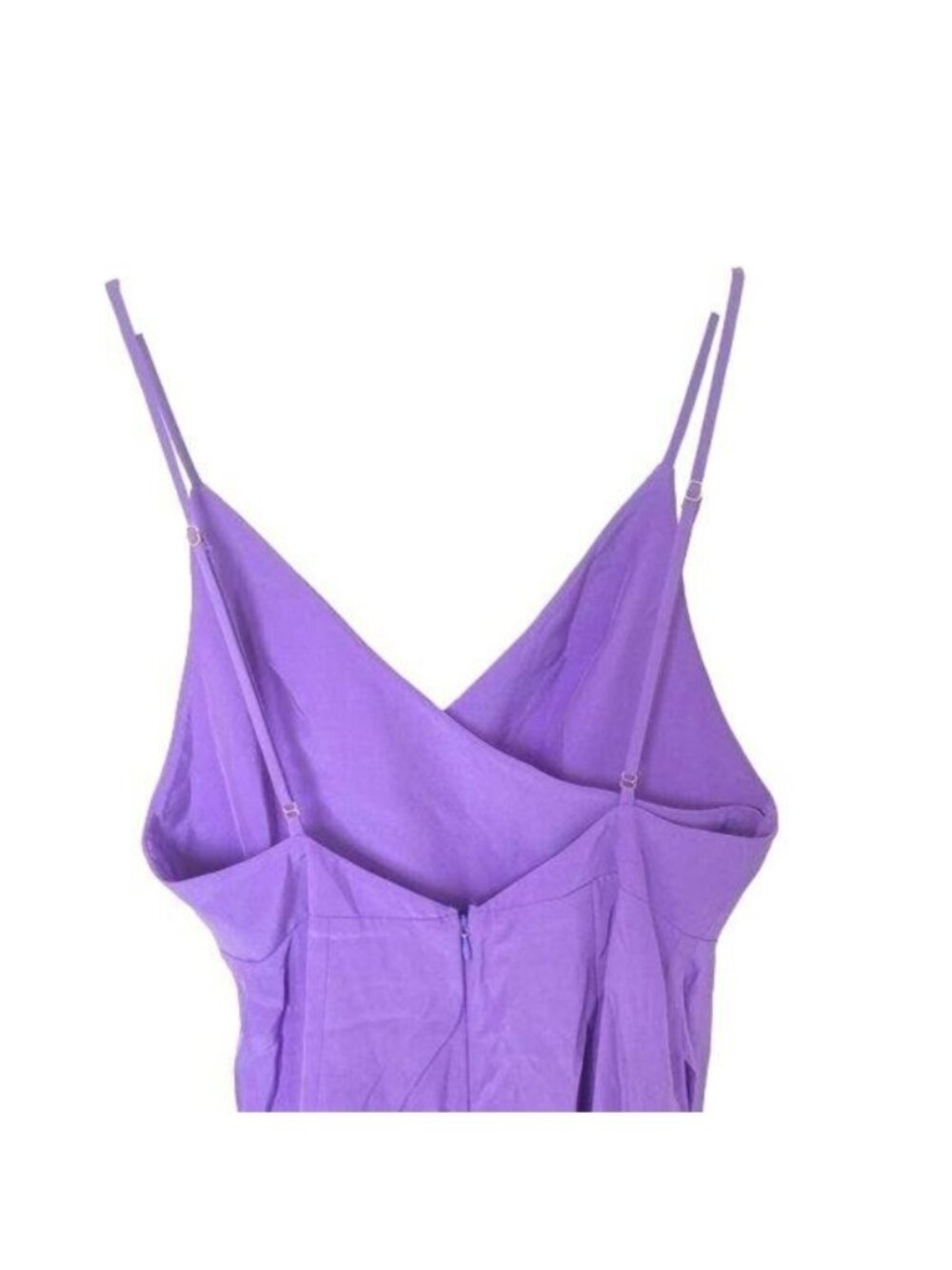 Amanda Uprichard Midtown Silk Dress Purple - Picture 4 of 8